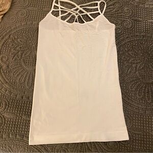 Zenana Outfitters Cream Strappy Camisole
